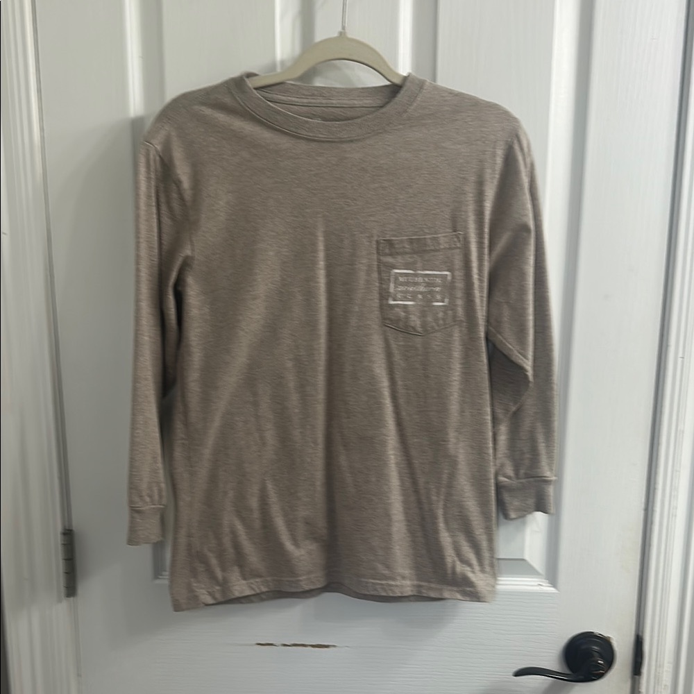 youth Southern Marsh Brown Long Sleeve Tee